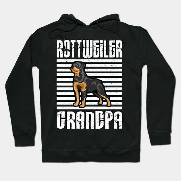 Rottweiler Grandpa Proud Dogs Hoodie by aaltadel